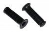 Rubber grips handles RETRO style (inner 22-25mm/1in, length 120mm, set of 2pc.) URAL DNEPR