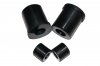 2x Rear swing arm silent blocks and 2x shock absorber bushings (polyurethane, set of 4pc.) DNEPR