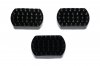 Rubber pad of gearbox gear shift pedal and brake pedal (polyurethane, set of 3pc.) DNEPR