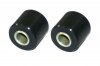 2x Rear swing arm silent blocks and 2x shock absorber bushings with metal sleeves (polyurethane, set of 4pc.) DNEPR