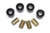 Swing arm / shock absorber silent block bushing small bottom (polyurethane, set of 4pc.) with metal sleeve URAL DNEPR