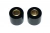 2x Rear swing arm silent blocks and 2x shock absorber bushings with metal sleeves (polyurethane, set of 4pc.) DNEPR