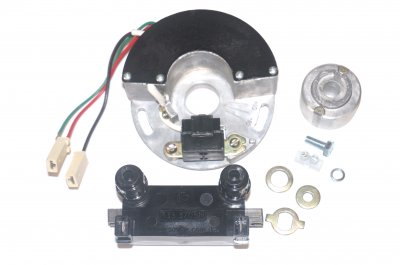 Contactless electronic ignition system (135.3734, SOVEK) with coil (135.3705M, SOVEK) URAL DNEPR