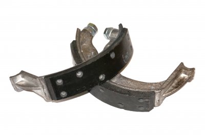 Brake shoes assy (Russia made, set of 2pc.) URAL
