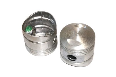 Pistons, rings, pins, circlips, bushings (group A, normal repair size, spherical top, fuel 92 octane) URAL