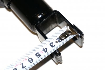 Shock absorber chrome plated (set of 1 pc.) URAL DNEPR