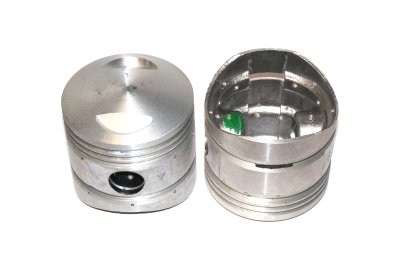 Pistons (group A, normal repair size, spherical top, fuel 92 octane) URAL