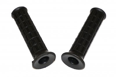 Rubber grips handles WAFFLE style (inner 22-25mm/1in, length 145mm, set of 2pc.) URAL DNEPR