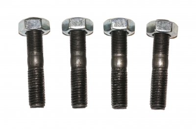 Cylinder fastening studs with nuts (for cast iron cyl., size 10/50mm, thread 1.0/1.5mm, set of 4pc.) URAL