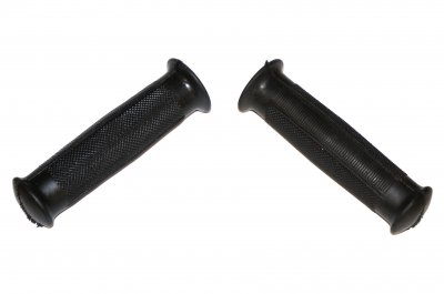 Rubber grips handles BARREL style (inner 22-25mm/1in, length 130mm, set of 2pc.) URAL DNEPR
