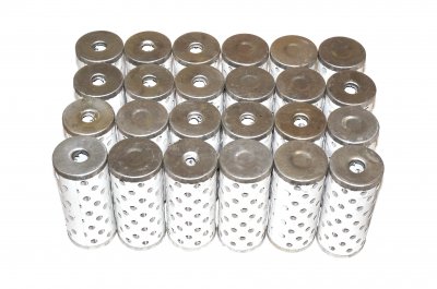 Oil filters with metal caps (set of 24pc.) URAL
