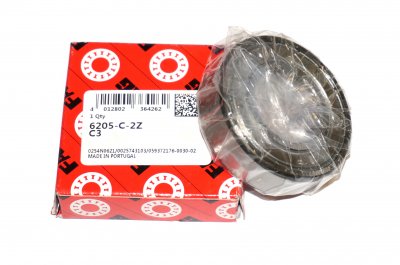 Camshaft single row groove ball bearing FAG 205 (6205) URAL