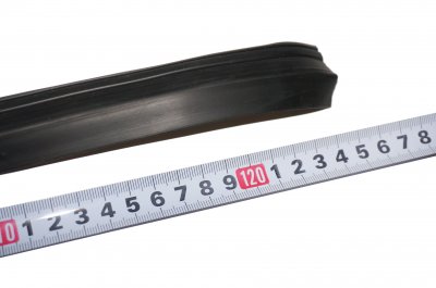 Fuel tank rubber TPE edging (125cm length) URAL