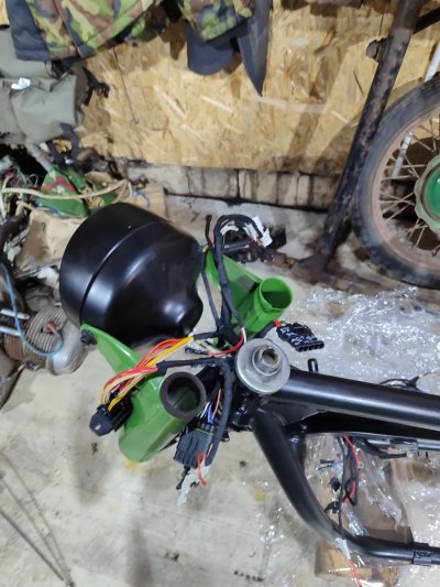 Front fork cover sealing ring (polyurethane, set of 2pc.) URAL