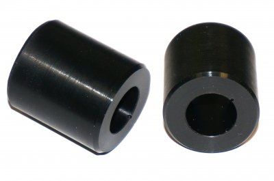 Shock absorber bushing silent block top 63-09296 (polyurethane, set of 2pc.) URAL