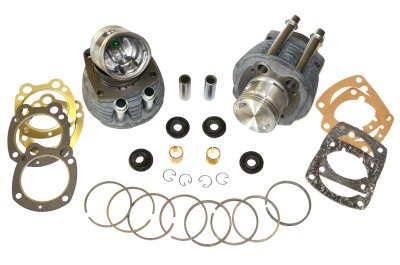 Cylinders cast iron FLAT pistons complete set URAL 650cc