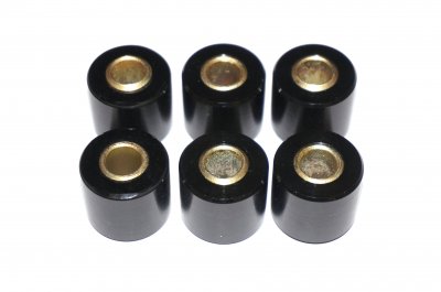 2x Swing arm silent blocks and 6x shock absorber bushings with metal sleeves (polyurethane, set of 8pc.) DNEPR