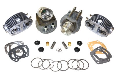 Cylinders cast iron heads FLAT pistons rings gaskets URAL 650cc