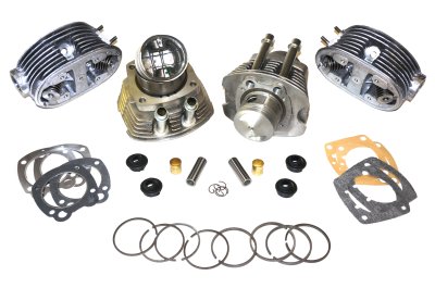 Cylinders aluminum heads SPHERICAL pistons rings gaskets URAL 650cc