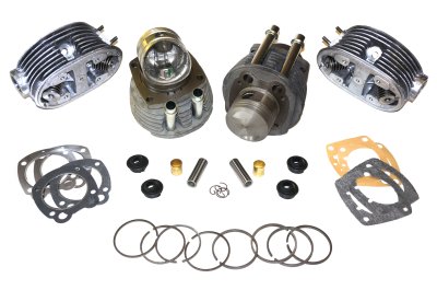 Cylinders cast iron heads SPHERICAL pistons rings gaskets URAL 650cc