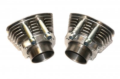 Cylinders aluminum (left and right) with push rod tubes URAL 650cc