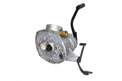 GEARBOX assembly (MT-804101, kick-starter, 4-speeds with reverse gear, used condition) DNEPR MT