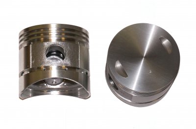 Pistons (group A, 78.00mm, flat top, low octane fuel) URAL