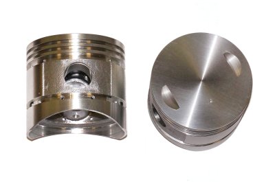Pistons and rings set (group A, normal repair size, flat top) URAL