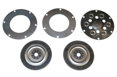 Clutch basket (flywheel, clutch plates, springs, screws) DNEPR