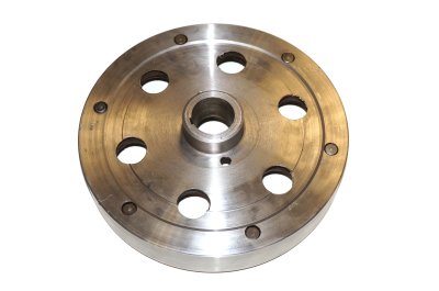 Clutch basket (flywheel, clutch plates, springs, screws) URAL