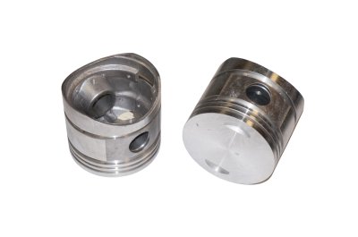 Pistons and rings set (group B, normal repair size, flat top) URAL