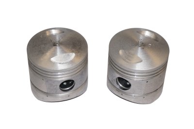 Pistons, rings, pins, circlips, bushings (group C, normal repair size, spherical top, fuel 92 octane) URAL