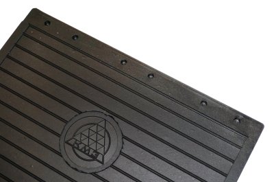 High-quality rubber mudguard (KMZ logo, set of 1pc.) DNEPR