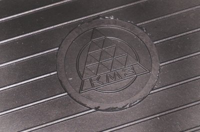 High-quality rubber mudguard (KMZ logo, set of 1pc.) DNEPR