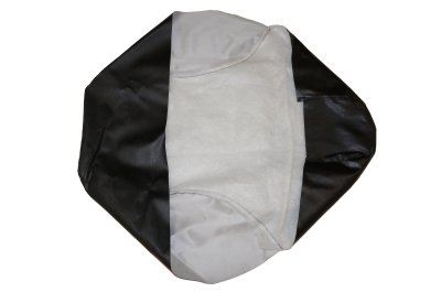 Black seat bench cover with synthetic padding DNEPR