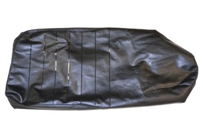 Black seat bench cover with synthetic padding DNEPR