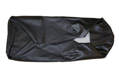 Black seat bench cover with synthetic padding DNEPR