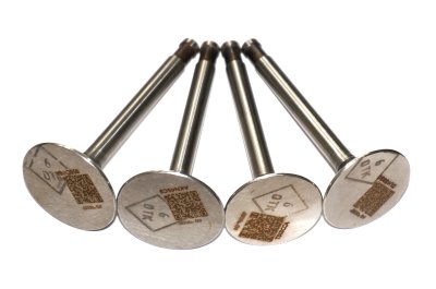 Set of high-quality valves (2x intake + 2x exhaust not magnetic) URAL 650cc