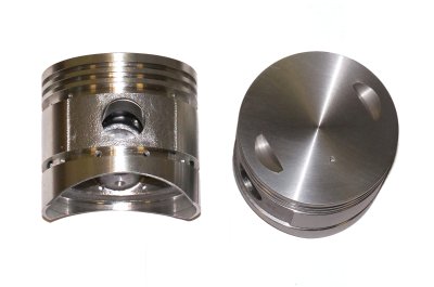 Cylinders aluminum FLAT pistons complete set URAL 650cc