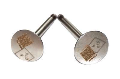 Set of high-quality valves (intake + exhaust not magnetic) URAL 650cc