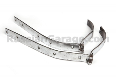 Sidecar chromed straps (set of 2pc.) URAL