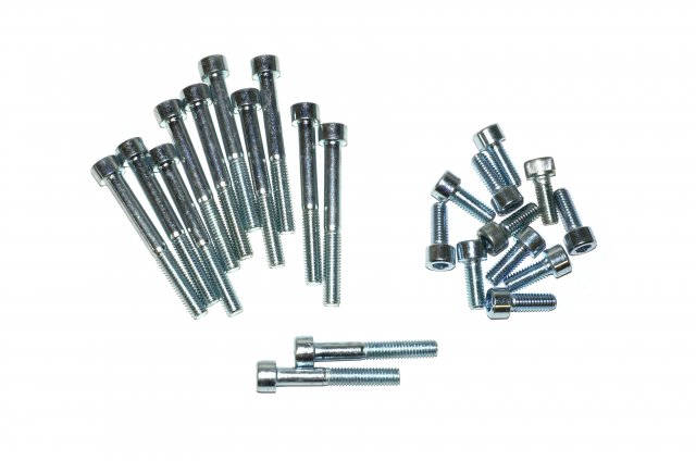 Hex allen head bolts for engine (set of 23pc.) DNEPR