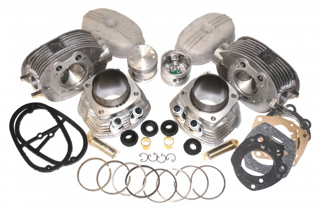 Cylinders aluminum heads pistons rings covers gaskets URAL 650cc