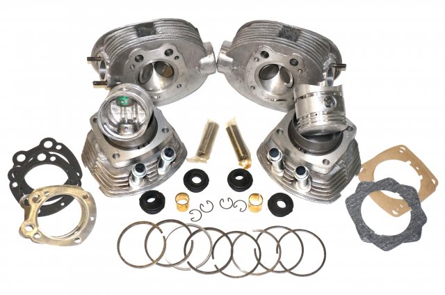 Cylinders aluminum heads pistons rings gaskets URAL 650cc