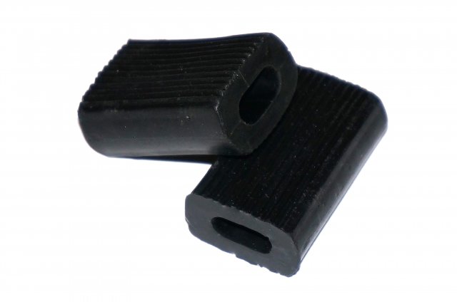 Rubber pad of gearbox gear shift pedal (polyurethane, set of 2pc.) URAL Wolf Gear Up