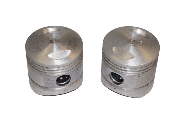Pistons (group C, normal repair size, spherical top, fuel 92 octane) URAL