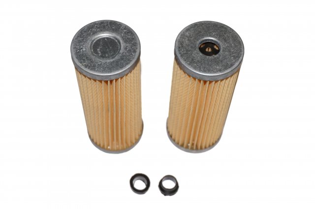 Oil filter (high quality, set of 2pc.) with bushing URAL