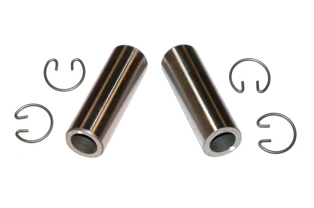 Set of piston pins (white 21.0000, set of 2pc.) and circlips URAL DNEPR K-750
